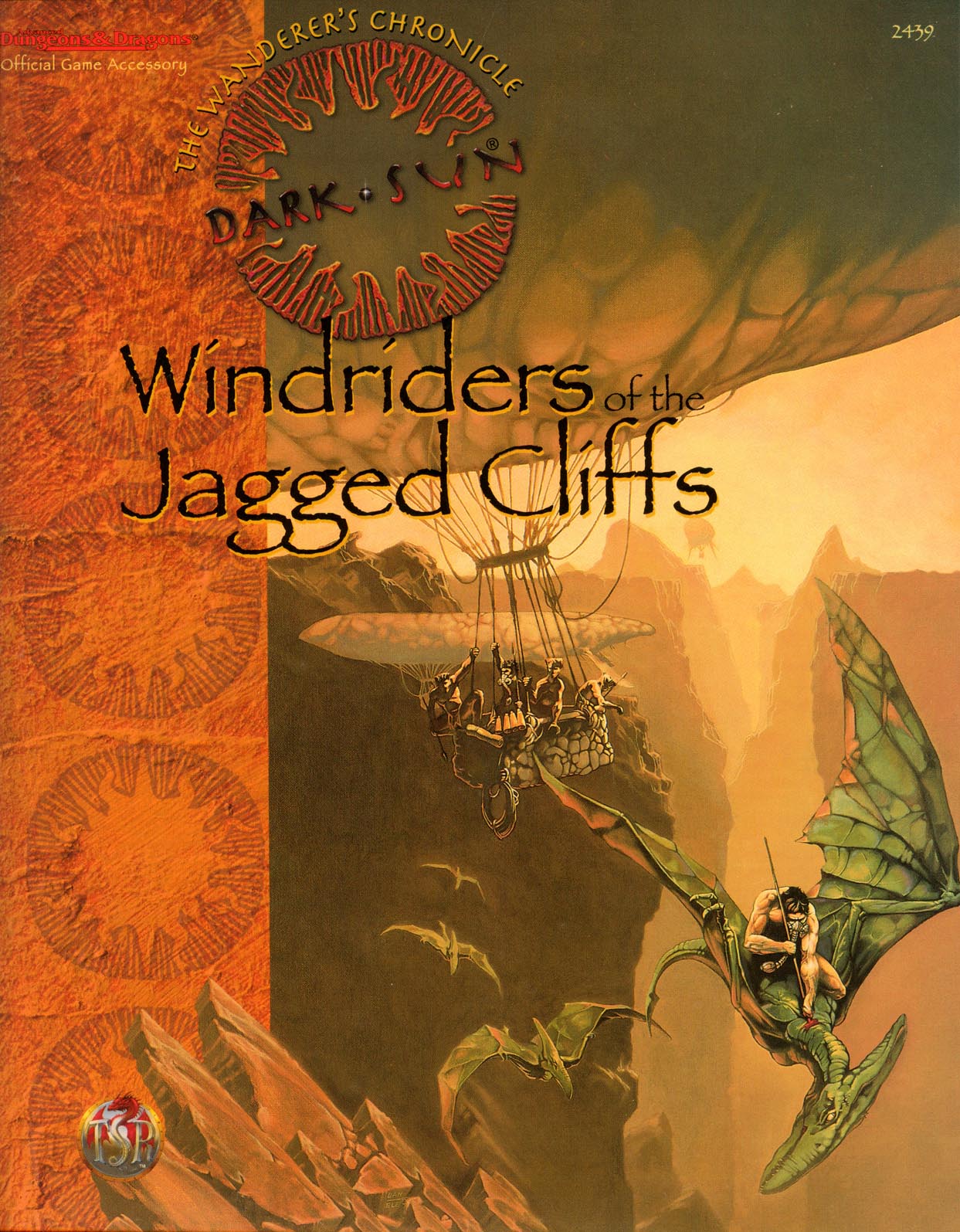 Windriders of the Jagged CliffsCover art